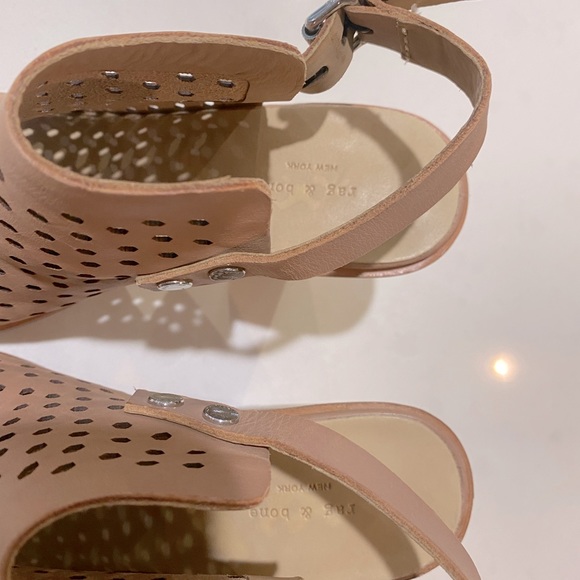 Rag & Bone Wyatt Leather Mules - Picture 9 of 12